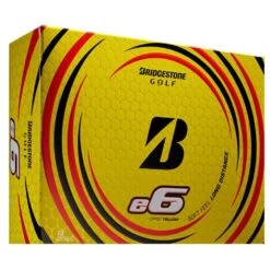 Bridgestone E6 Golf Balls | Yellow