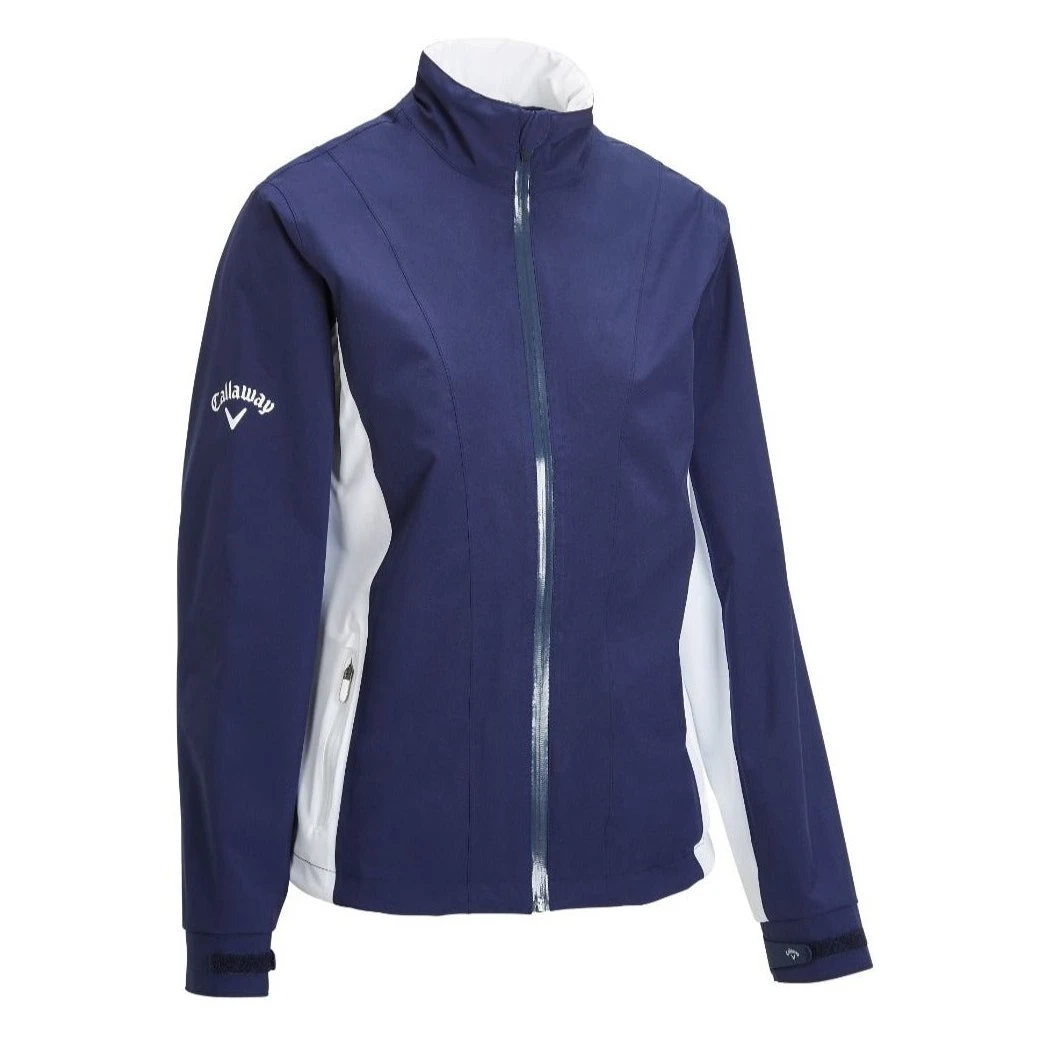 Callaway Ladies Colourblock Waterproof Golf Jacket CGJFB034 1 Callaway Ladies Colourblock Waterproof Golf Jacket CGJFB034