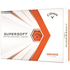 Callaway 2021 Supersoft Golf Balls | Orange