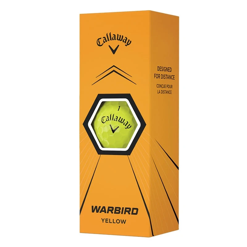 Callaway Warbird Golf Balls | Yellow 2 Callaway Warbird Golf Balls | Yellow - Image 2