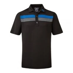Junior FootJoy Stretch Pique Chestband Golf Polo Shirt 96348