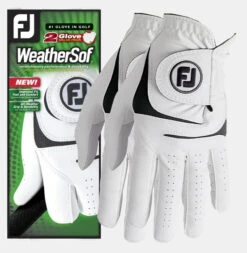 Footjoy WeatherSof Golf Glove | 2 Pack 66253