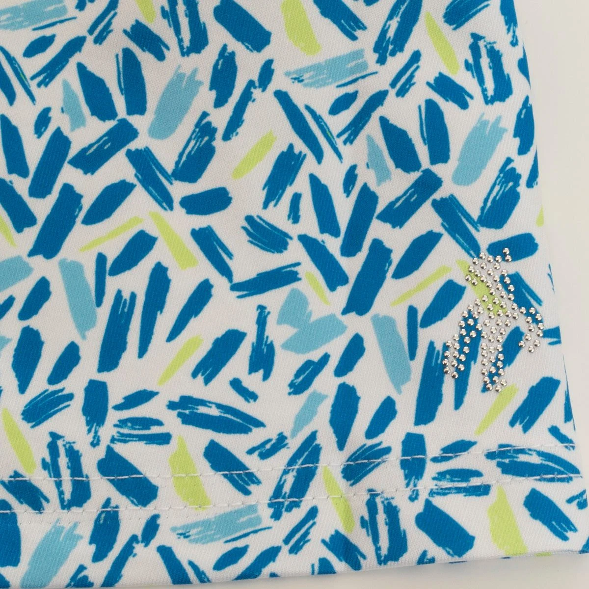 Green Lamb Ladies Kelsey Printed Flared Golf Skort SG22935 - Image 3