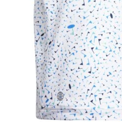 Adidas Junior Flag Golf Polo Shirt HD4952 -Cheap Golf Gear HD4952 5 APPAREL Photography DetailView2 white