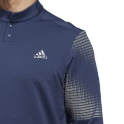 Adidas Statement COLD.RDY Long Sleeve Golf Polo Shirt HF6582 -Cheap Golf Gear HF6582 7 APPAREL OnModel DetailView1 white