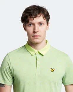 Lyle & Scott Jacquard Golf Polo Shirt SP1562G -Cheap Golf Gear Lyle Scott Jacquard Golf Polo Shirt SP1562G 13