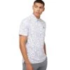 Original Penguin Whimsical Tropical Print Golf Polo Shirt OGKSC027