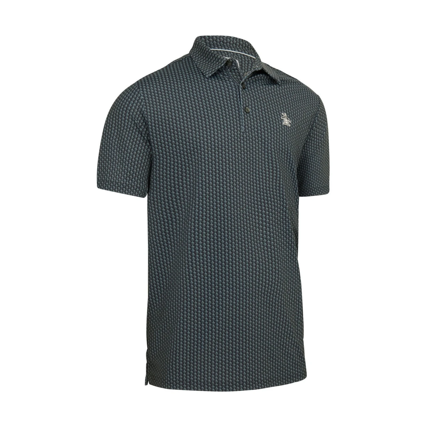 Original Penguin All-Over Pete Printed Golf Polo Shirt OGKSC026