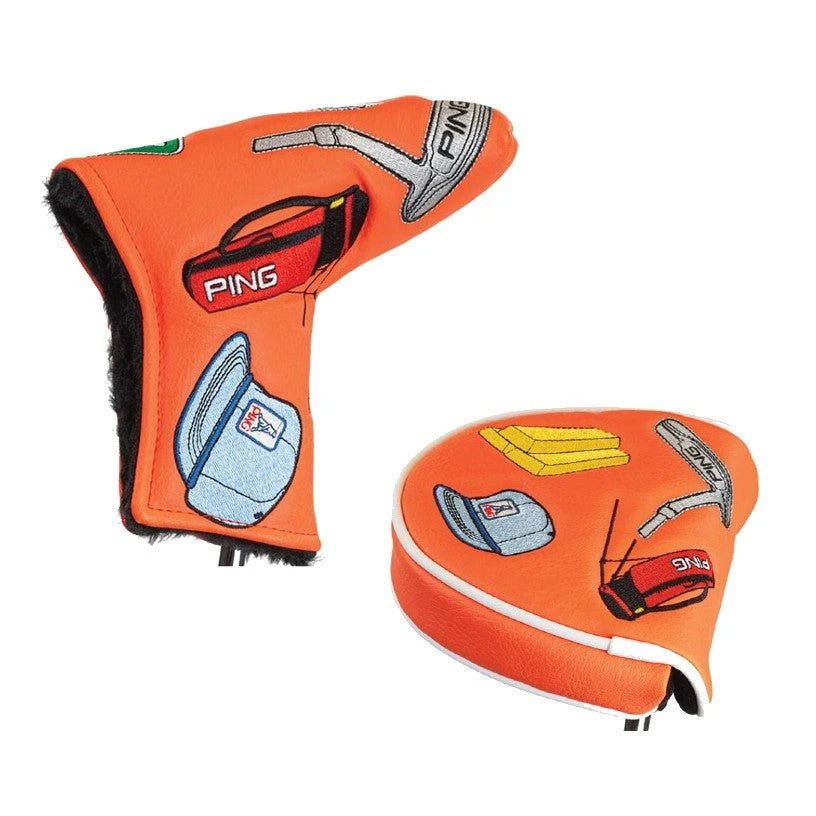 Ping Decal Golf Putter Headcovers 1 Ping Decal Golf Putter Headcovers