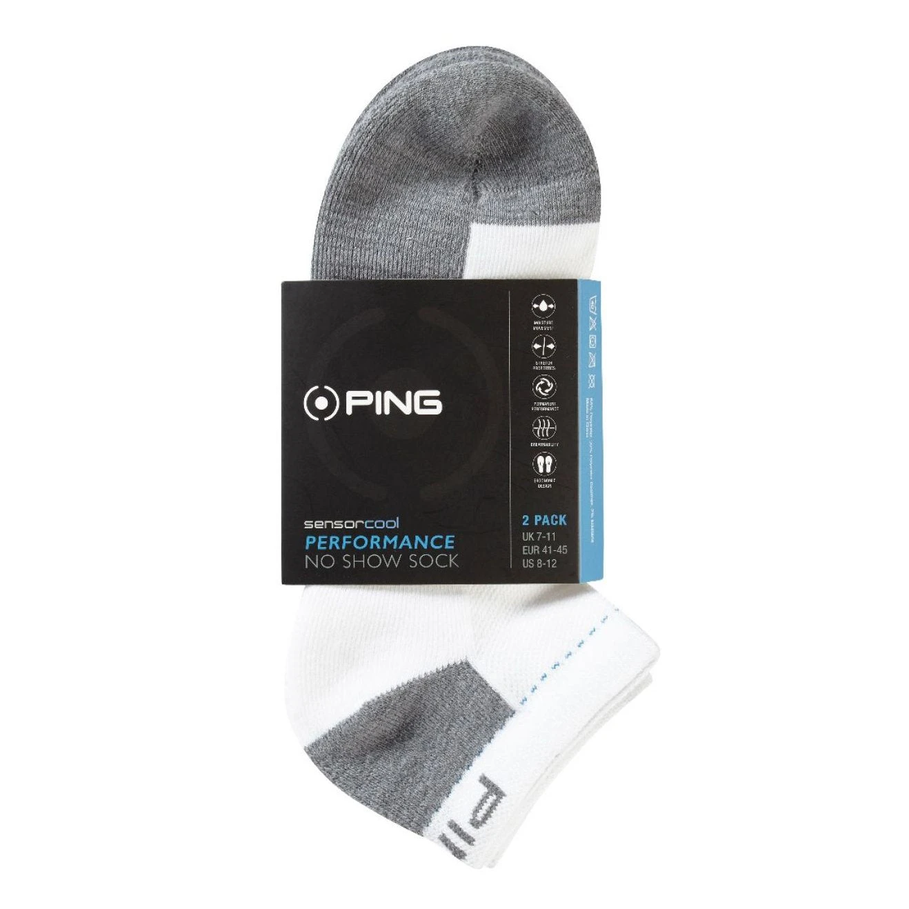 Ping Sensorcool No Show Socks (2-Pack) P03343 1 Ping Sensorcool No Show Socks (2-Pack) P03343