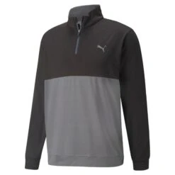 Puma Gamer Colour Block 1/4 Zip Golf Top 532985