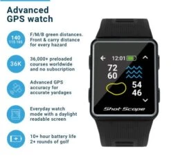 Shot Scope G3 GPS Golf Watch -Cheap Golf Gear Shot Scope G3 GPS Golf Watch 9