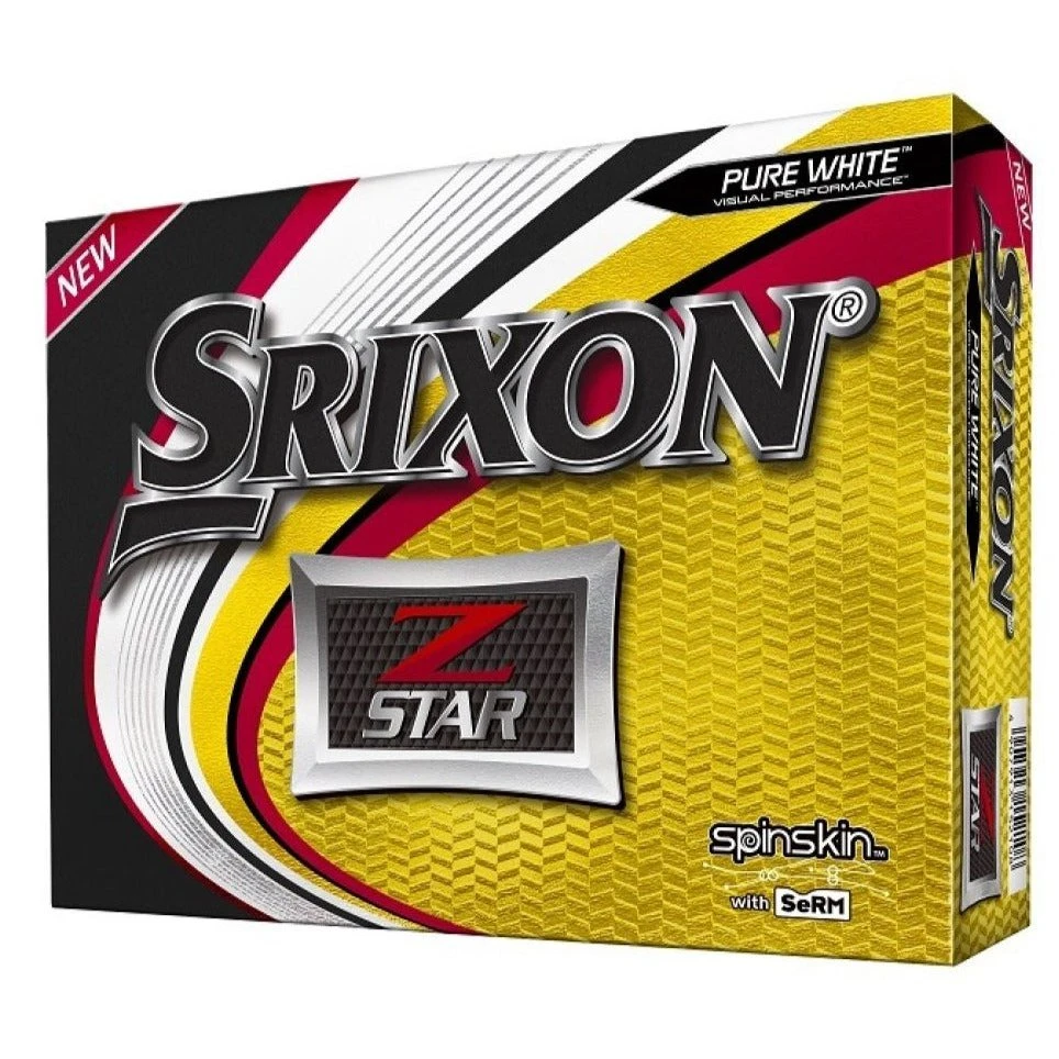 Srixon 2020 Z-Star Golf Balls | White 1 Srixon 2020 Z-Star Golf Balls | White
