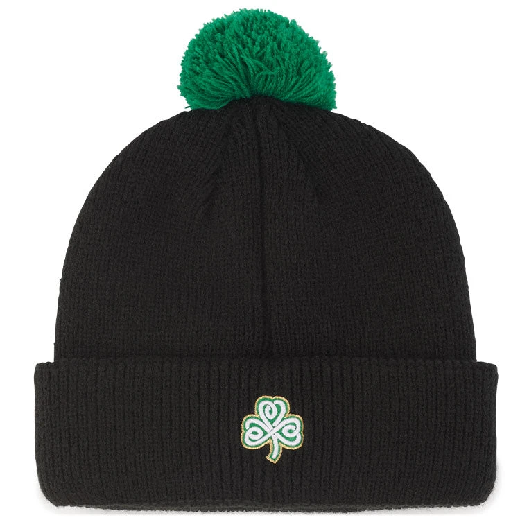 Titleist Boardwalk Pom Pom Shamrock Golf Beanie 2 Titleist Boardwalk Pom Pom Shamrock Golf Beanie - Image 2