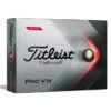Titleist Pro V1X High Numbers Golf Balls | White