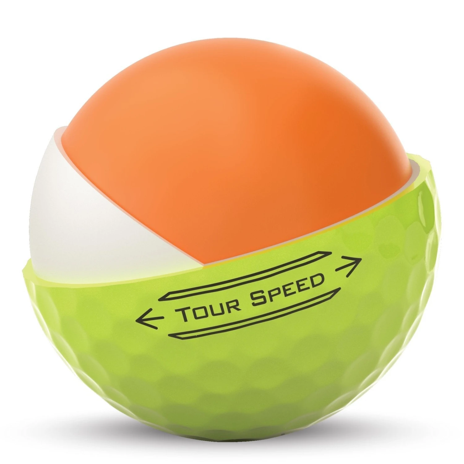 Titleist Tour Speed Golf Balls | Yellow 4 Titleist Tour Speed Golf Balls | Yellow - Image 4