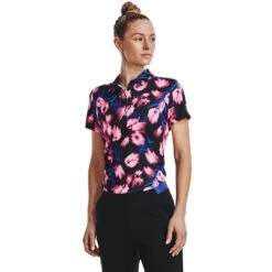 Under Armour Ladies Zinger Blur Golf Shirt 1373638 -Cheap Golf Gear Under Armour Ladies Zinger Blur Golf Shirt 1373638 0