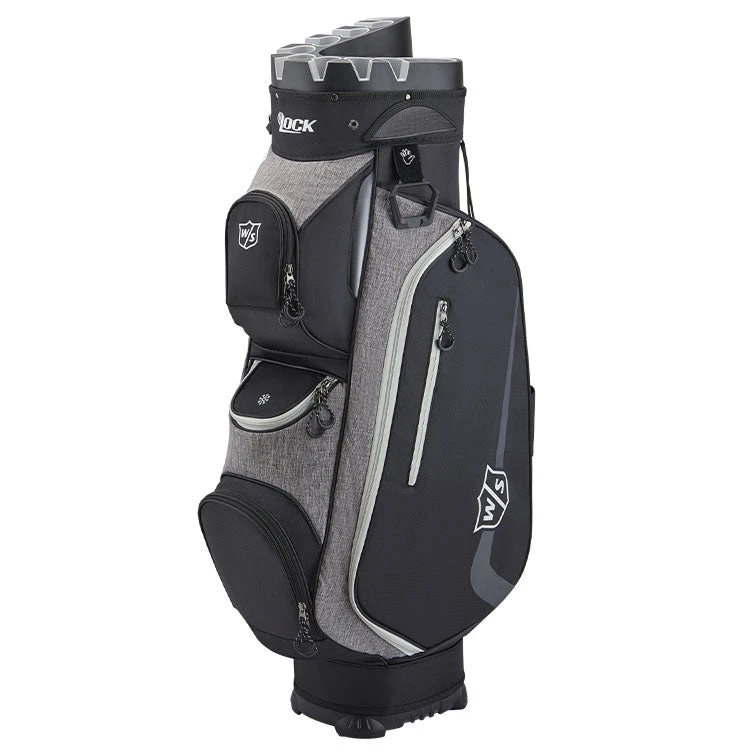 Wilson Staff I Lock 3 Cart Golf Bag WGB4330BL 1 Wilson Staff I Lock 3 Cart Golf Bag WGB4330BL