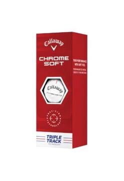 Callaway Chrome Soft Triple Track Golf Balls | White -Cheap Golf Gear callaway chrome soft triple track golf balls white 3